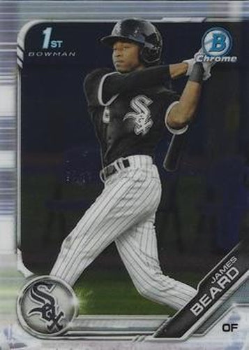 #BDC-58 James Beard - Chicago White Sox - 2019 Bowman Draft - Chrome Baseball