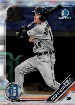 #BDC-5 Brock Deatherage - Detroit Tigers - 2019 Bowman Draft - Chrome Baseball