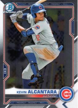 #BDC-62 - Kevin Alcantara - Chicago Cubs - 2021 Bowman Draft - Chrome Baseball