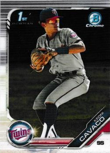 #BDC-65 Keoni Cavaco - Minnesota Twins - 2019 Bowman Draft - Chrome Baseball