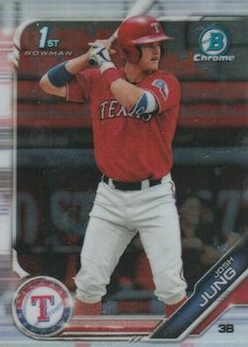 #BDC-7 Josh Jung - Texas Rangers - 2019 Bowman Draft - Chrome Baseball