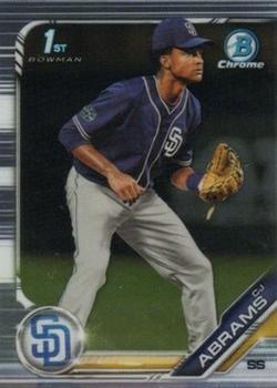 #BDC-85 CJ Abrams - San Diego Padres - 2019 Bowman Draft - Chrome Baseball