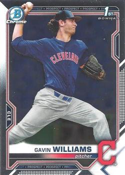 #BDC-93 - Gavin Williams - Cleveland Indians - 2021 Bowman Draft - Chrome Baseball
