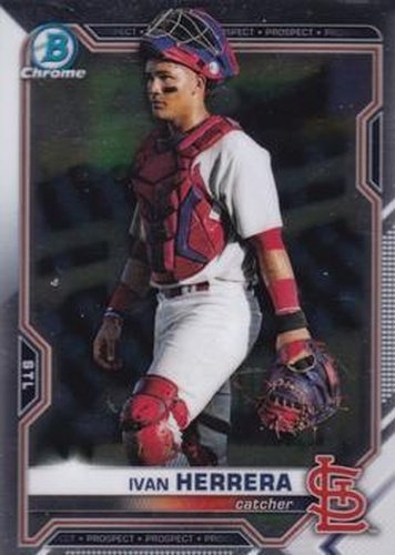 #BDC-94 - Ivan Herrera - St. Louis Cardinals - 2021 Bowman Draft - Chrome Baseball