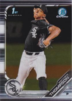#BDC-94 Matthew Thompson - Chicago White Sox - 2019 Bowman Draft - Chrome Baseball