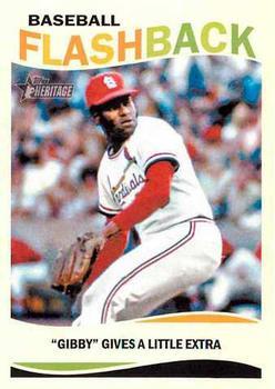 #BF-BG Bob Gibson - St. Louis Cardinals - 2013 Topps Heritage - Baseball Flashbacks Baseball