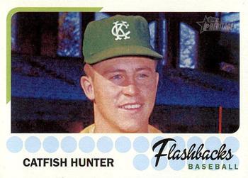 #BF-CH Catfish Hunter - Kansas City Athletics - 2016 Topps Heritage - Flashbacks Baseball