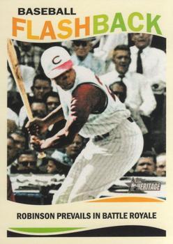 #BF-FR Frank Robinson - Cincinnati Reds - 2013 Topps Heritage - Baseball Flashbacks Baseball