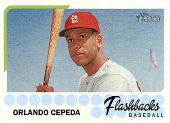 #BF-OC Orlando Cepeda - St. Louis Cardinals - 2016 Topps Heritage - Flashbacks Baseball
