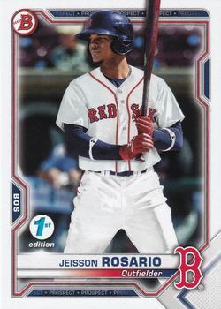 #BFE-37 Jeisson Rosario - Boston Red Sox - 2021 Bowman 1st Edition Baseball