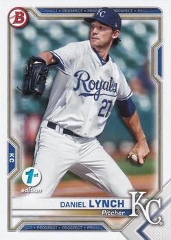 #BFE-54 Daniel Lynch - Kansas City Royals - 2021 Bowman 1st Edition Baseball