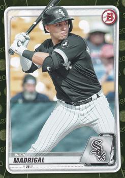 #BP-101 Nick Madrigal - Chicago White Sox - 2020 Bowman - Prospects Camo Baseball