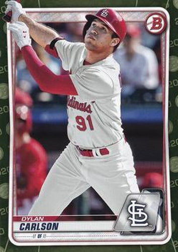 #BP-106 Dylan Carlson - St. Louis Cardinals - 2020 Bowman - Prospects Camo Baseball