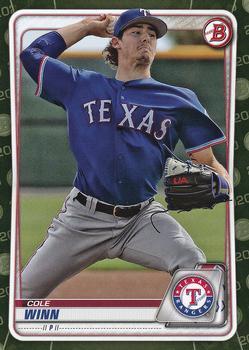 #BP-107 Cole Winn - Texas Rangers - 2020 Bowman - Prospects Camo Baseball