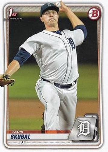 #BP-108 Tarik Skubal - Detroit Tigers - 2020 Bowman - Prospects Baseball