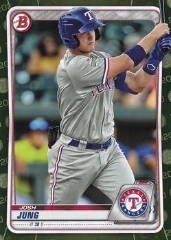 #BP-113 Josh Jung - Texas Rangers - 2020 Bowman - Prospects Camo Baseball
