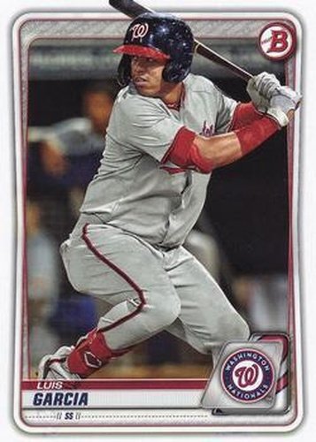 #BP-114 Luis Garcia - Washington Nationals - 2020 Bowman - Prospects Baseball