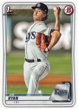 #BP-117 Joe Ryan - Tampa Bay Rays - 2020 Bowman - Prospects Baseball