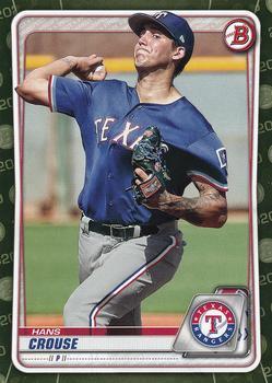 #BP-119 Hans Crouse - Texas Rangers - 2020 Bowman - Prospects Camo Baseball