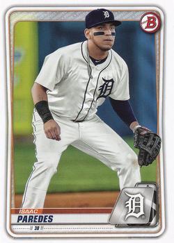 #BP-120 Isaac Paredes - Detroit Tigers - 2020 Bowman - Prospects Baseball