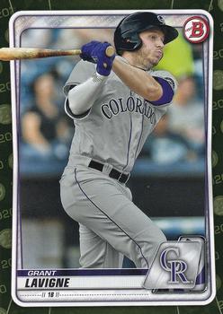 #BP-121 Grant Lavigne - Colorado Rockies - 2020 Bowman - Prospects Camo Baseball