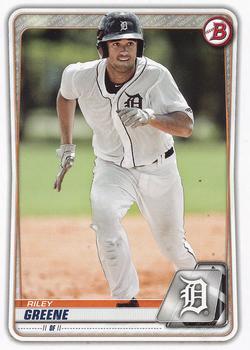 #BP-122 Riley Greene - Detroit Tigers - 2020 Bowman - Prospects Baseball