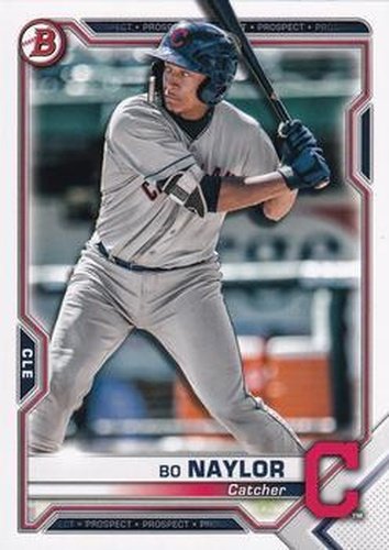 #BP-124 Bo Naylor - Cleveland Indians - 2021 Bowman - Prospects Baseball