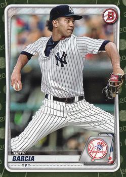 #BP-125 Deivi Garcia - New York Yankees - 2020 Bowman - Prospects Camo Baseball