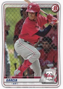#BP-126 Luis Garcia - Philadelphia Phillies - 2020 Bowman - Prospects Baseball