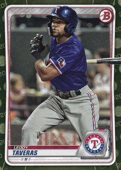 #BP-127 Leody Taveras - Texas Rangers - 2020 Bowman - Prospects Camo Baseball