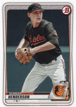 #BP-134 Gunnar Henderson - Baltimore Orioles - 2020 Bowman - Prospects Baseball