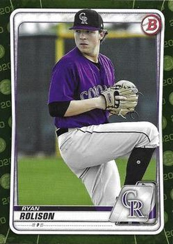 #BP-137 Ryan Rolison - Colorado Rockies - 2020 Bowman - Prospects Camo Baseball