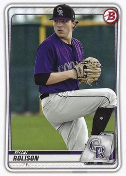 #BP-137 Ryan Rolison - Colorado Rockies - 2020 Bowman - Prospects Baseball
