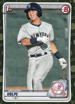 #BP-139 Anthony Volpe - New York Yankees - 2020 Bowman - Prospects Camo Baseball