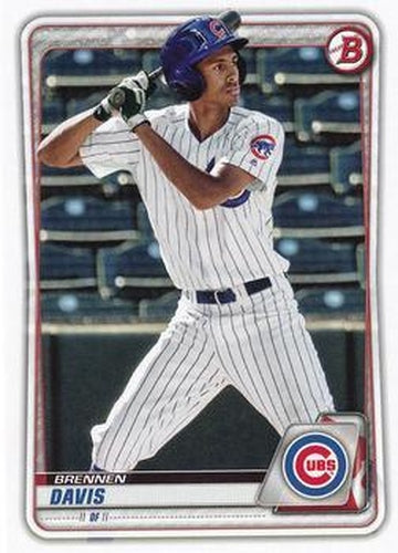#BP-141 Brennen Davis - Chicago Cubs - 2020 Bowman - Prospects Baseball