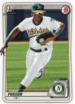 #BP-145 Robert Puason - Oakland Athletics - 2020 Bowman - Prospects Baseball