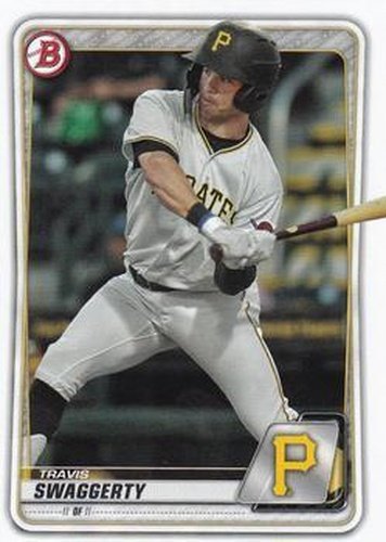 #BP-146 Travis Swaggerty - Pittsburgh Pirates - 2020 Bowman - Prospects Baseball