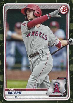 #BP-147 Will Wilson - Los Angeles Angels - 2020 Bowman - Prospects Camo Baseball