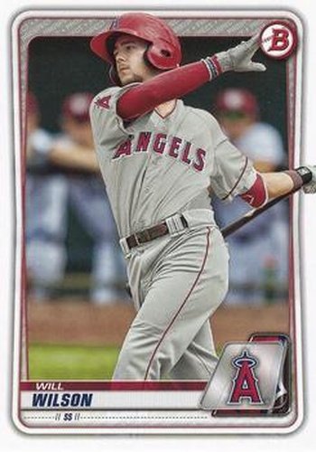 #BP-147 Will Wilson - Los Angeles Angels - 2020 Bowman - Prospects Baseball