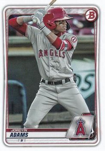 #BP-15 Jordyn Adams - Los Angeles Angels - 2020 Bowman - Prospects Baseball
