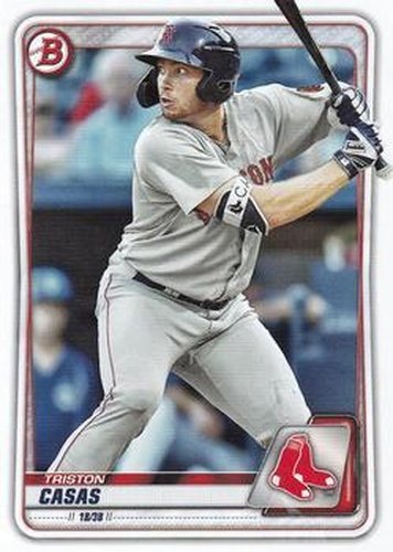 #BP-18 Triston Casas - Boston Red Sox - 2020 Bowman - Prospects Baseball