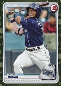 #BP-1 Wander Franco - Tampa Bay Rays - 2020 Bowman - Prospects Camo Baseball