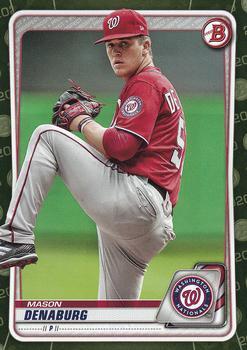 #BP-24 Mason Denaburg - Washington Nationals - 2020 Bowman - Prospects Camo Baseball