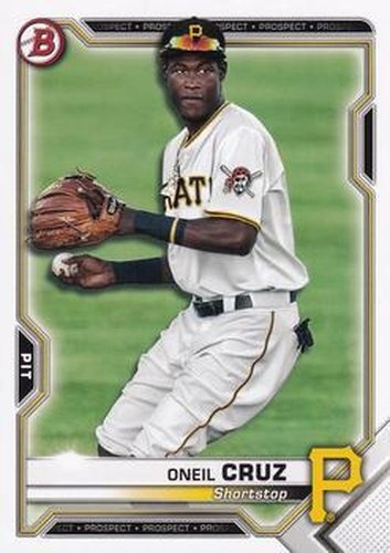 #BP-24 Oneil Cruz - Pittsburgh Pirates - 2021 Bowman - Prospects Baseball