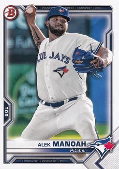 #BCP-27 Alek Manoah - Toronto Blue Jays - 2021 Bowman - Chrome Prospects Baseball