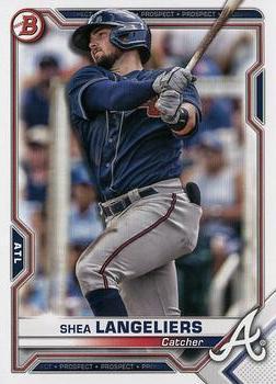 #BP-28 Shea Langeliers - Atlanta Braves - 2021 Bowman - Prospects Baseball