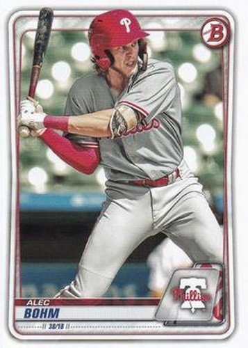#BP-29 Alec Bohm - Philadelphia Phillies - 2020 Bowman - Prospects Baseball