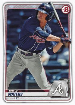 #BP-2 Drew Waters - Atlanta Braves - 2020 Bowman - Prospects Baseball