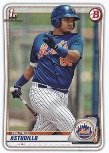 #BP-37 Wilfred Astudillo - New York Mets - 2020 Bowman - Prospects Baseball