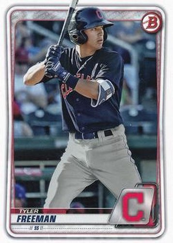 #BP-40 Tyler Freeman - Cleveland Indians - 2020 Bowman - Prospects Baseball